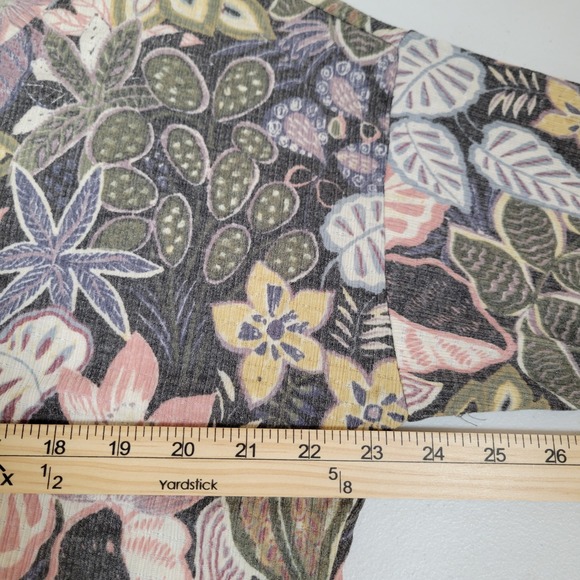 CJ Banks Tunic Top Shirt Womens Size X (14W) 3/4 Sleeve Floral NWT New 0417 - Picture 3 of 6